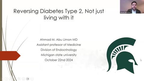 Thumbnail for Reversing Type 2 Diabetes, not just living with it - October 22, 2024