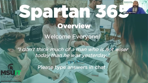 Thumbnail for entry Spartan 365 Overview