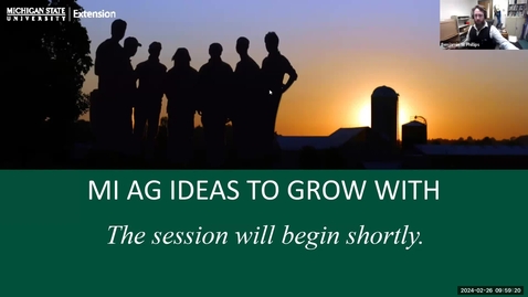 Thumbnail for entry Ag Ideas Veg, 26 Feb 2024 - Pollinator stewardship for farmers, growers, and gardeners
