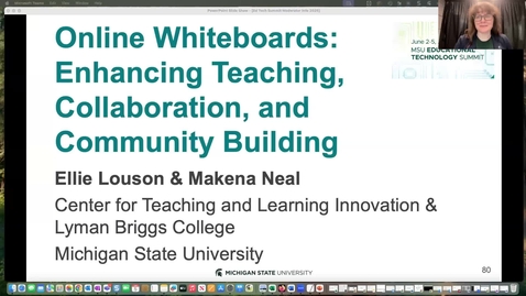 Thumbnail for Online Whiteboards: Enhancing Teaching, Collaboration, and Community Building