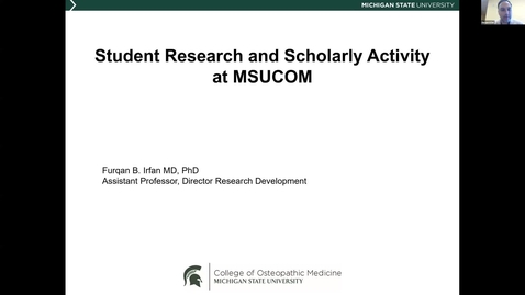 Thumbnail for MSUCOM - RCR Webinars