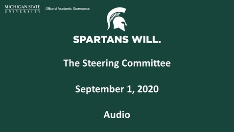 Thumbnail for The Steering Committee | October 6, 2020