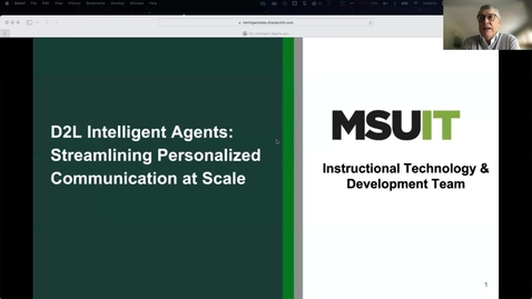 Thumbnail for entry D2L Intelligent Agents: Streamlining Personalized Communication at Scale