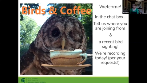Thumbnail for entry Birds &amp; Coffee Chats: Native Plants