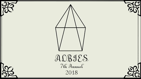 Thumbnail for entry 2018 Albies Awards Show