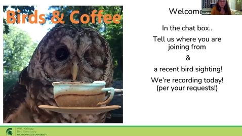 Thumbnail for Birds and Coffee Chat - Avian Physiology
