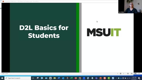 Thumbnail for entry D2L Basics for Students