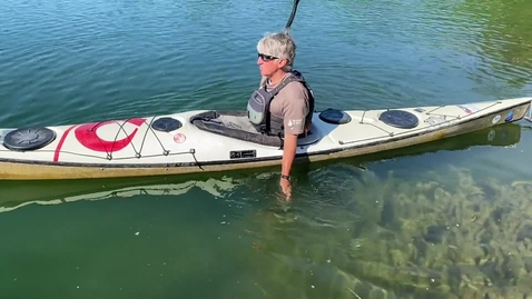 Thumbnail for kayak stopping