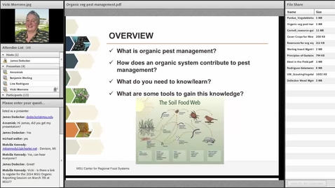 Thumbnail for Organic Vegetable Pest Control 2014