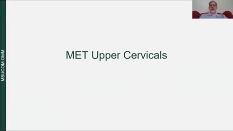 Thumbnail for entry Upper Cervical MET and HVLA Lecture 