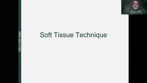 Thumbnail for entry Soft Tissue Lecture
