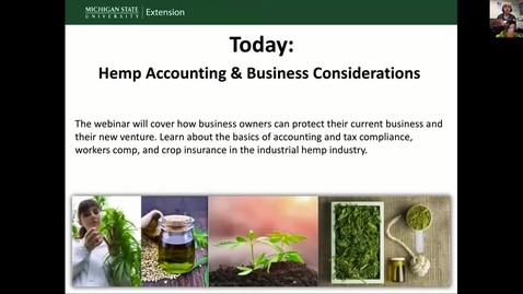 Thumbnail for entry Business Considerations for Industrial Hemp