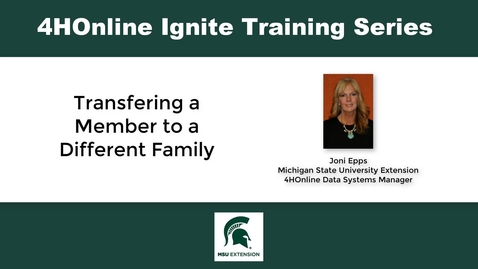 Thumbnail for Transfering a Members to a Different Family