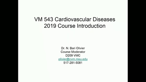 Thumbnail for entry VM 565-Cardiovascular_Course_Intro (oldEcho360_Lect1)