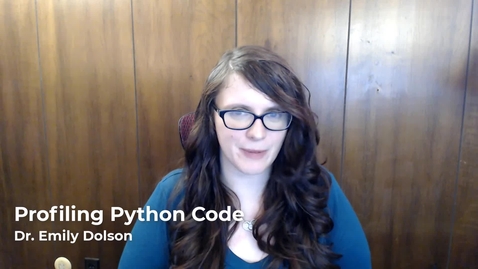 Thumbnail for Profiling Python Code