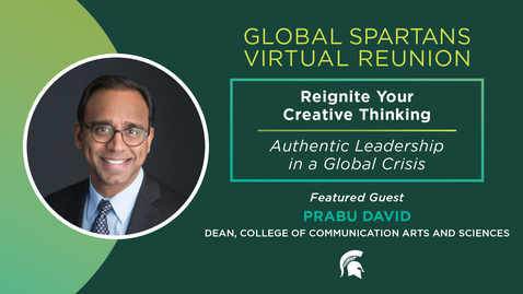 Thumbnail for entry Reignite your creative thinking | Global Spartans Virtual Reunion 2021