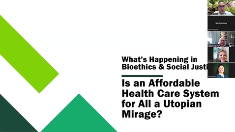 Thumbnail for Is an Affordable Health Care System for All a Utopian Mirage?