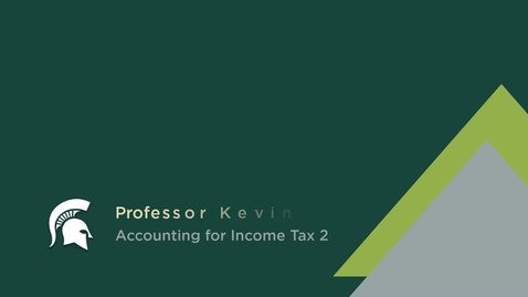 Thumbnail for entry Account for Income Tax 2