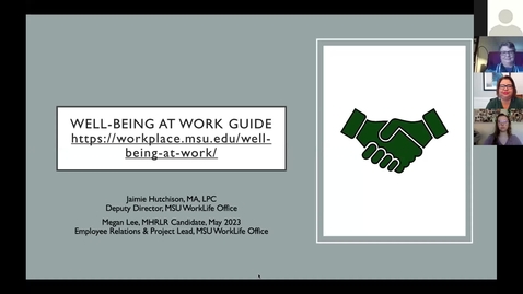 Thumbnail for Well-being at Work Guide Kick-off