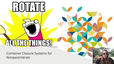 Thumbnail for Container Closure Systems for Non parenteral products