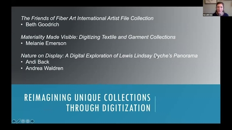 Thumbnail for entry Reimagining Unique Collections Through Digitization