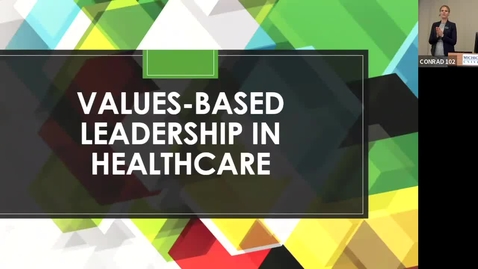 Thumbnail for entry COM 2026 Orientation 6.15.22 Values-based leadership