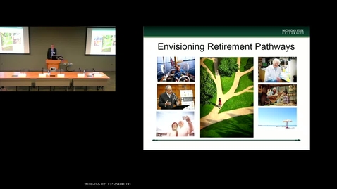 Thumbnail for entry Envisioning Retirement Pathways- Event from February 2, 2018