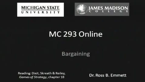 Thumbnail for Bargaining