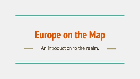 Thumbnail for GEO204: Europe on the Map