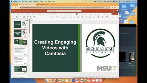 Thumbnail for Creating Engaging Videos With Camtasia