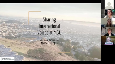 Thumbnail for entry Photovoice Project Kickoff: Sharing International Voices at MSU