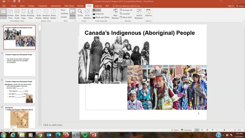 Thumbnail for entry GEO331: 2a-Aboriginals-Part 1