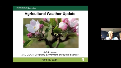 Thumbnail for entry Agricultural Weather Update - April 16, 2024