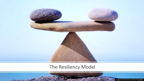 Thumbnail for entry The Resiliency Model