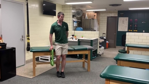 Thumbnail for Passive Straight Leg Raise (SLR) stretch