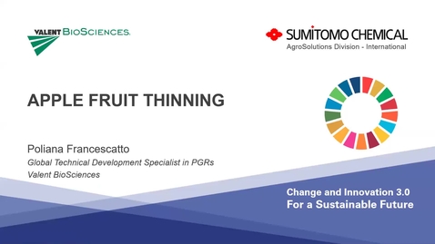 Thumbnail for 2022 Pre-Bloom Thinning Meeting with Poliana Francescatto