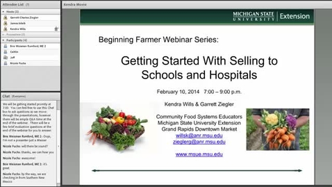 Thumbnail for Selling to schools and hospitals