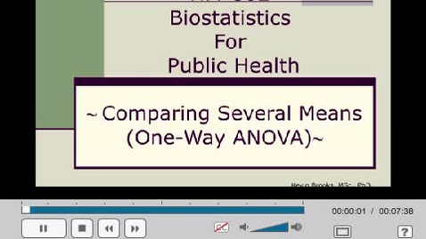 Thumbnail for HM802 sec730 ANOVAusingSAS