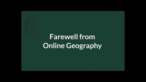 Thumbnail for Farewell from Online Geography