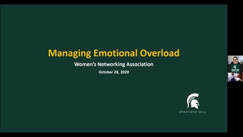 Thumbnail for WNA: Managing Emotional Overload (Lisa Laughman)