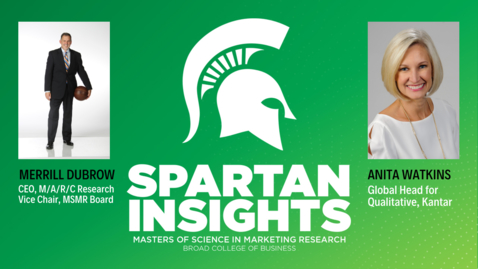 Thumbnail for Spartan Insights Podcast- Interview with Anita Watkins, Global Head of Qualitative for Kantar
