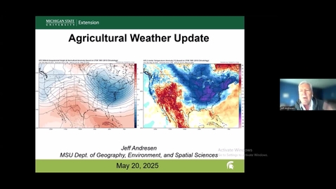 Thumbnail for Agricultural Weather Update - May 20, 2025