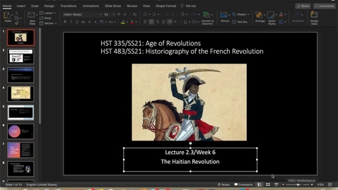 Thumbnail for Lecture 2.3/Week 6: The Haitian Revolution