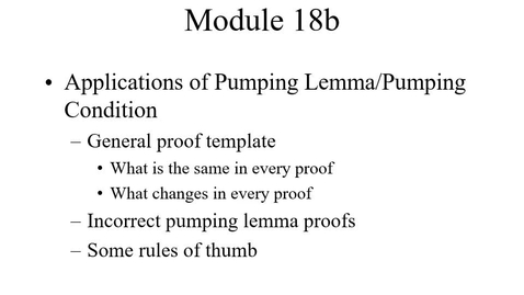 Thumbnail for entry Module18b-PumpingLemmaApplication