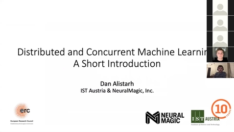 Thumbnail for entry SSS 2020: Day 4: Tutorial 3: High Performance Concurrent Deep Learning by Dan Alistarh