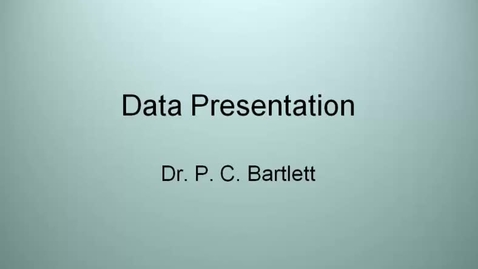 Thumbnail for entry VM_533-09032010-Data-Presentation-Bartlett