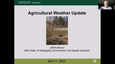 Thumbnail for Agricultural Weather Update - April 11, 2023