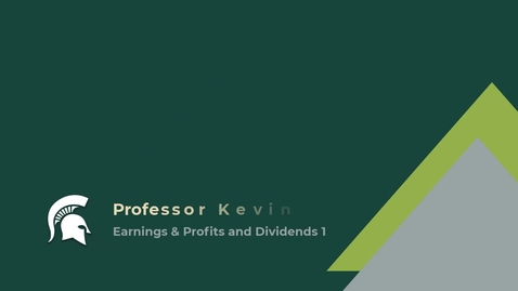 Thumbnail for entry E&amp;P and Dividends 1