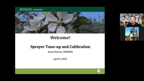 Thumbnail for entry Sprayer Calibration and Tune-up