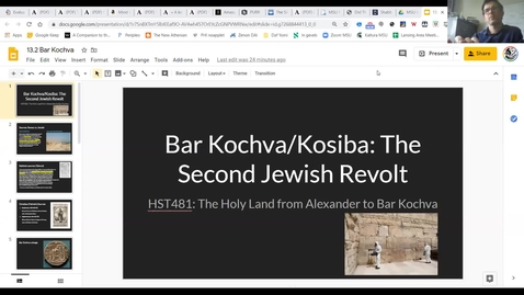 Thumbnail for entry Lecture 13.2 Bar Kochva